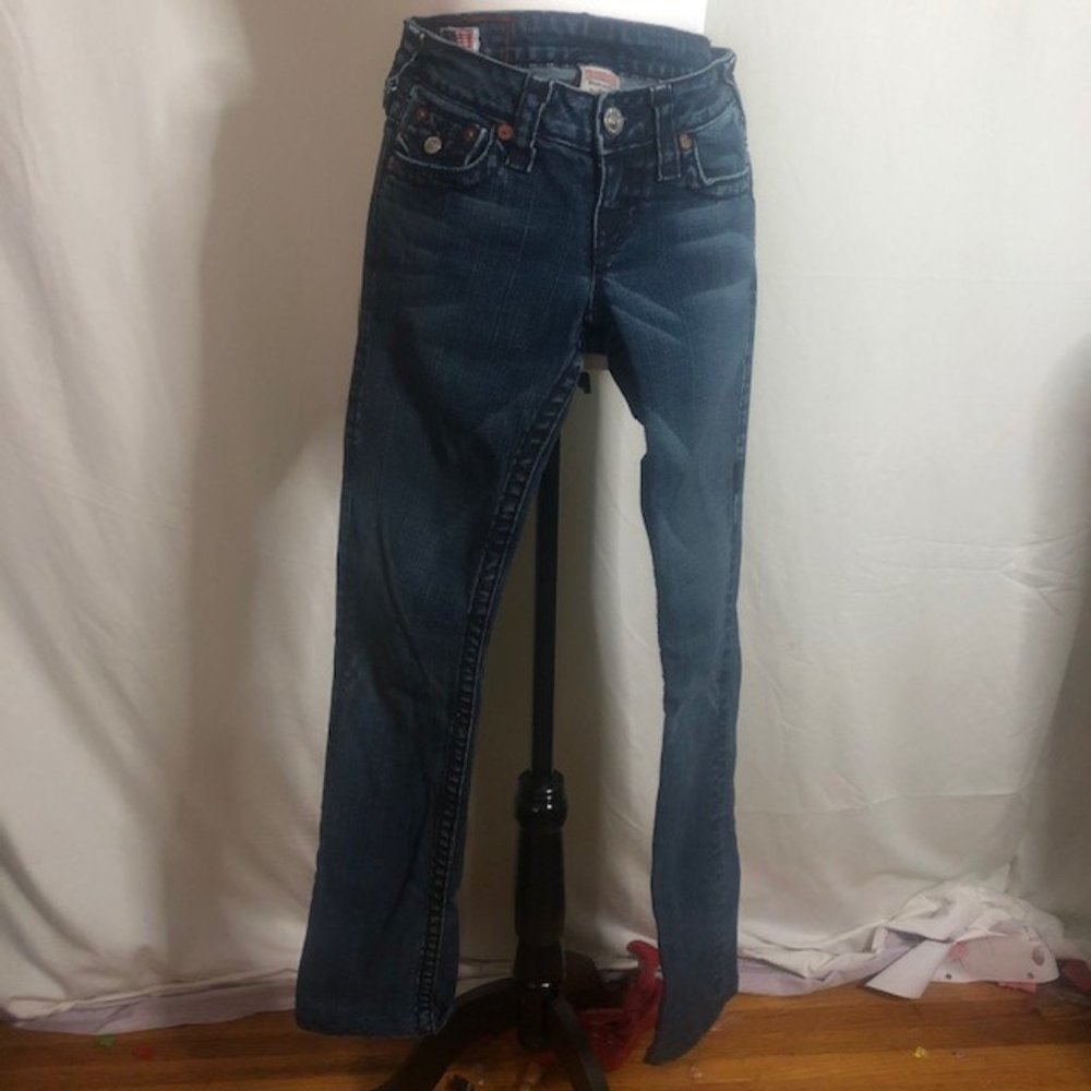 True Religion Billy Super T Jeans Size 24